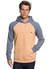 Quiksilver, Herren Kapuzenpullover, Taubenblau / Apricot