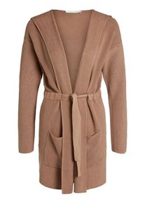 Oui, Damen Strickjacke, Braun