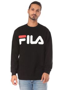 Fila, Herren Sweatshirt, Schwarz / Wei&szlig;