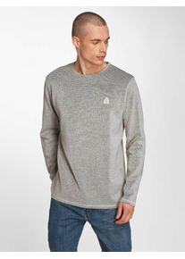 Just Rhyse, Herren Longsleeve Casma in melierter Optik, Grau