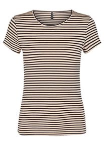 Desires, Damen T-Shirt 'Riluka 1', Beige / Schwarz