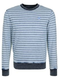 North Sails, Herren Sweatshirt, Taubenblau / Dunkelblau / Wei&szlig;