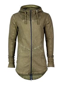 Trueprodigy, Herren Sweatjacke 'Freedom', Braun / Khaki