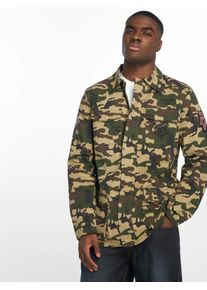 Rocawear, Herren Jacke, Beige / Braun / Gr&uuml;n