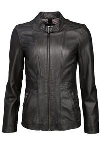 Mustang, Damen Lederjacke 'Gloria', Schwarz