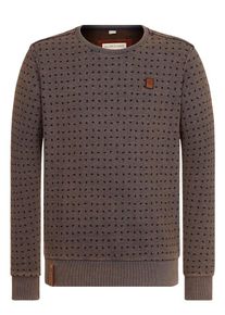 Naketano, Herren Sweatshirt, Braun / Schwarz