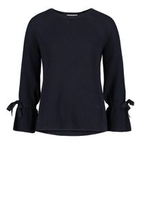 Cartoon, Damen Strickpullover, Kobaltblau