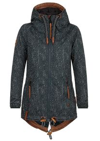 Naketano, Damen Jacket 'Reitsport Forever', Graphit / Wei&szlig;