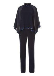 Vera Mont, Damen Jumpsuit, Nachtblau