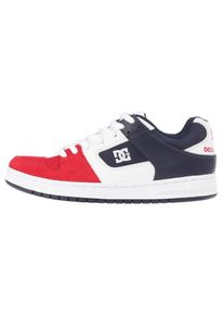 DC Shoes, Herren Sneaker 'Manteca', Navy / Hellrot / Wei&szlig;