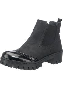 Rieker, Damen Stiefelette, Schwarz