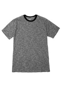 RVCA, Herren T-Shirt 'Double Dip', Grau / Schwarz