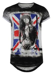 Trueprodigy, Herren T-Shirt 'Sexy London', Blau / Rot / Schwarz / Wei&szlig;