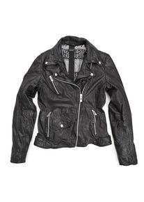 Maze, Damen Lederjacke 'Gladstone', Schwarz