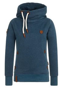 Naketano, Damen Hoody 'Trödeln & Turteln', Dunkelblau