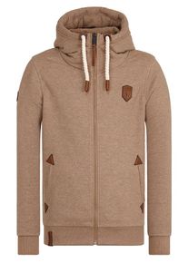 Naketano, Herren Sweatjacke, Braunmeliert