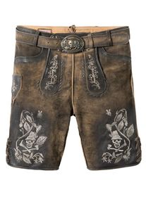 Stockerpoint, Herren Hose 'Holzknecht2', Brokat / Grau