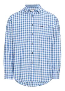 Stockerpoint, Herren Hemd 'Mitchel', Blau / Wei&szlig;