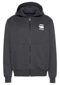 G-Star Raw, Herren Sweatjacke 'Doax Hooded Zip', Anthrazit