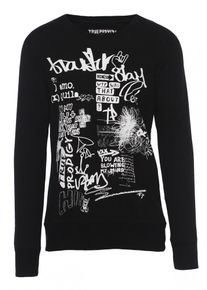 Trueprodigy, Herren Sweatshirt 'Bronn', Schwarz