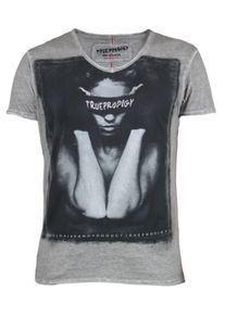 Trueprodigy, Herren T-Shirt, Grau