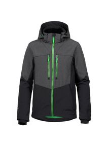 Icepeak, Herren Softshelljacke 'Lefty', Anthrazit / Limette / Schwarz