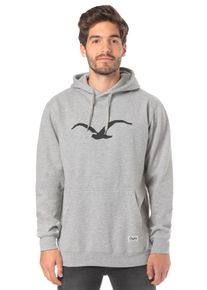 Cleptomanicx, Herren Mowe Tonal Kapuzenpullover, Grau