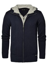Code-Zero, Herren Sweatshirt 'Transire', Ultramarinblau / Grau