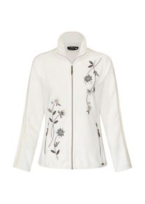 CMP, Damen Fleecejacke '38H3206-U905', Hellbeige / Dunkelgrau / Wei&szlig;