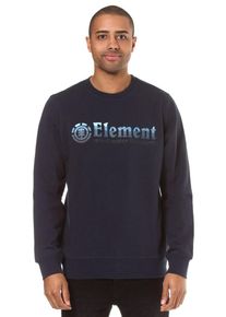 Element, Herren Horizontal Fill Crew Sweatshirt, Navy