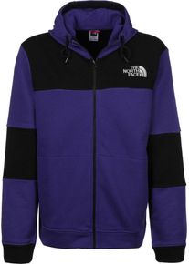 The North Face, Herren Sweatjacke 'Himalayan FZ', Dunkellila / Schwarz