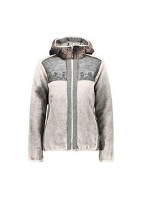 CMP, Damen Fleecejacke '38H3226-A143', Creme / Grau