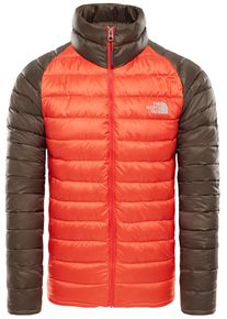 The North Face, Herren Funktionsjacke 'Trevail', Braun / Orangerot