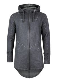 Trueprodigy, Herren Sweatjacke 'Freedom', Grau / Anthrazit