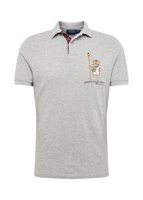 Polo Ralph Lauren, Herren Poloshirt 'SSKCBEARCM1', Grau