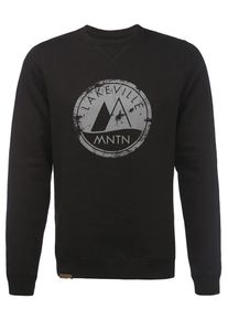 LAKEVILLE MOUNTAIN, Herren Sweatshirt 'Milo Logo ', Schwarz