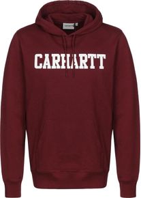 Carhartt Work In Progress Carhartt WIP, Herren Pullover, Blutrot / Wei&szlig;