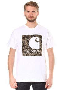 Carhartt Work In Progress Carhartt WIP, Herren C Collage T-Shirt, Wei&szlig;