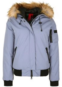 No. 1 Como, Damen Winterjacke 'LAUDEN', Hellblau / Dunkelblau / Dunkelgelb