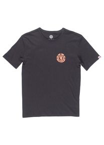 Element, Herren T-Shirt 'Nurture', Pfirsich / Schwarz
