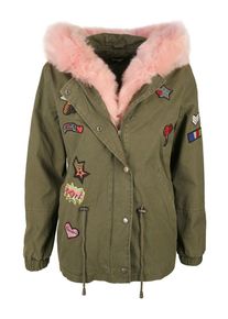 Maze, Damen Parka mit weichem Webpelz ' Osley ', Gr&uuml;n