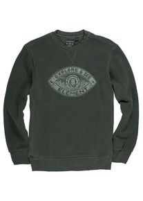 Element, Herren Sweatshirt 'Explorer Crew', Grasgr&uuml;n
