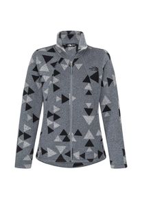 The North Face, Damen Fleecejacke 'Crescent', Graumeliert / Schwarz / Wei&szlig;