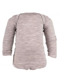 Merinounterw&auml;sche Engel Baby Body L/S Kinder (Gr 74/80 |rosa)
