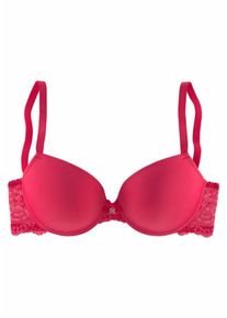 Lascana, Damen Push-up-BH, Himbeer