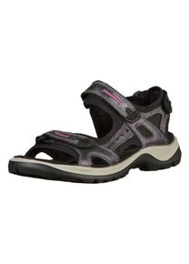Ecco, Damen Sandalen, Grau / Anthrazit / Lila