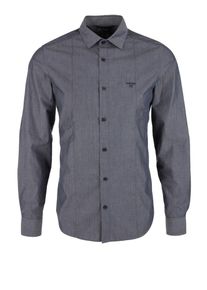 s.Oliver RED LABEL, Herren Baumwollhemd, Dunkelblau