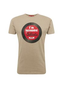Derbe, Herren Shirt 'Idiots', Grau