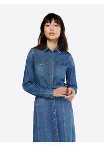 Replay, Damen Jeanshemd, Blue Denim