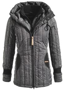 Khujo, Damen Jacke 'TWEETY PRIME', Dunkelgrau